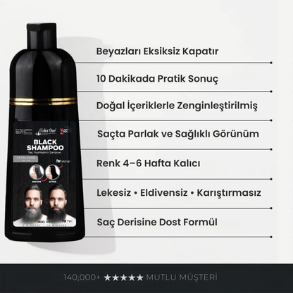 Beyaz Kapatıcı Pigment Saç Şampuanı