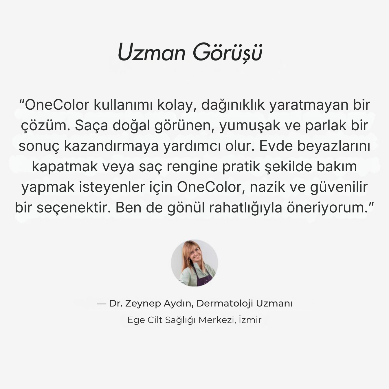 Beyaz Kapatıcı Pigment Saç Şampuanı