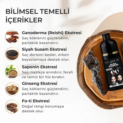 Beyaz Kapatıcı Pigment Saç Şampuanı