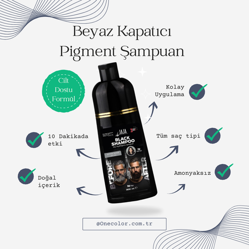 Beyaz Kapatıcı Pigment Saç Şampuanı